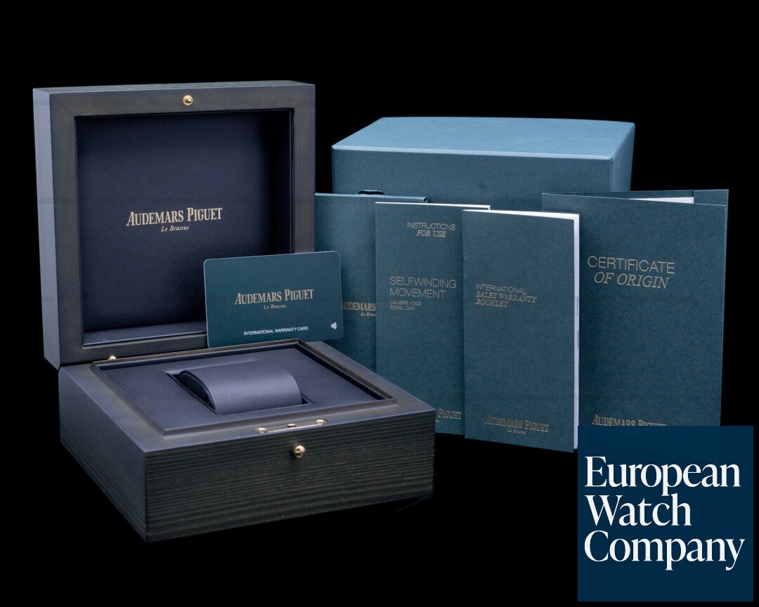 Audemars Piguet Royal Oak Blue Dial 15510OR 50th Anniversary RARE UNWORN Ref. 15510OR.OO.1320OR.01