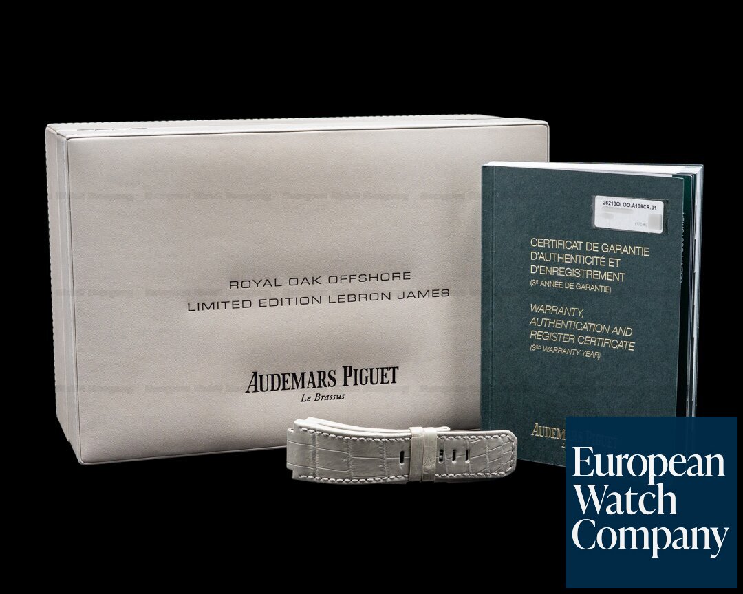 Audemars Piguet Royal Oak 26210OI Offshore LEBRON JAMES Limited Edition Ref. 26210OI.OO.A109CR.01