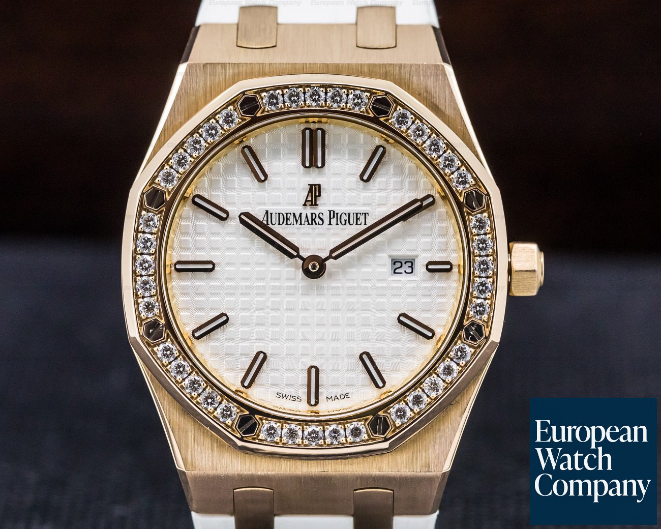 Audemars Piguet - Authenticated Royal Oak Lady Watch - Pink Gold Gold for Women, Very Good Condition