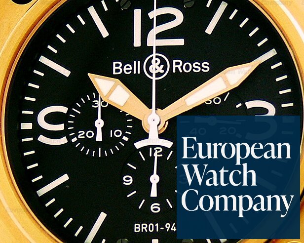 Bell & Ross BR 01-94 Chronograph Rose Gold Ref. BR-01-94-SR