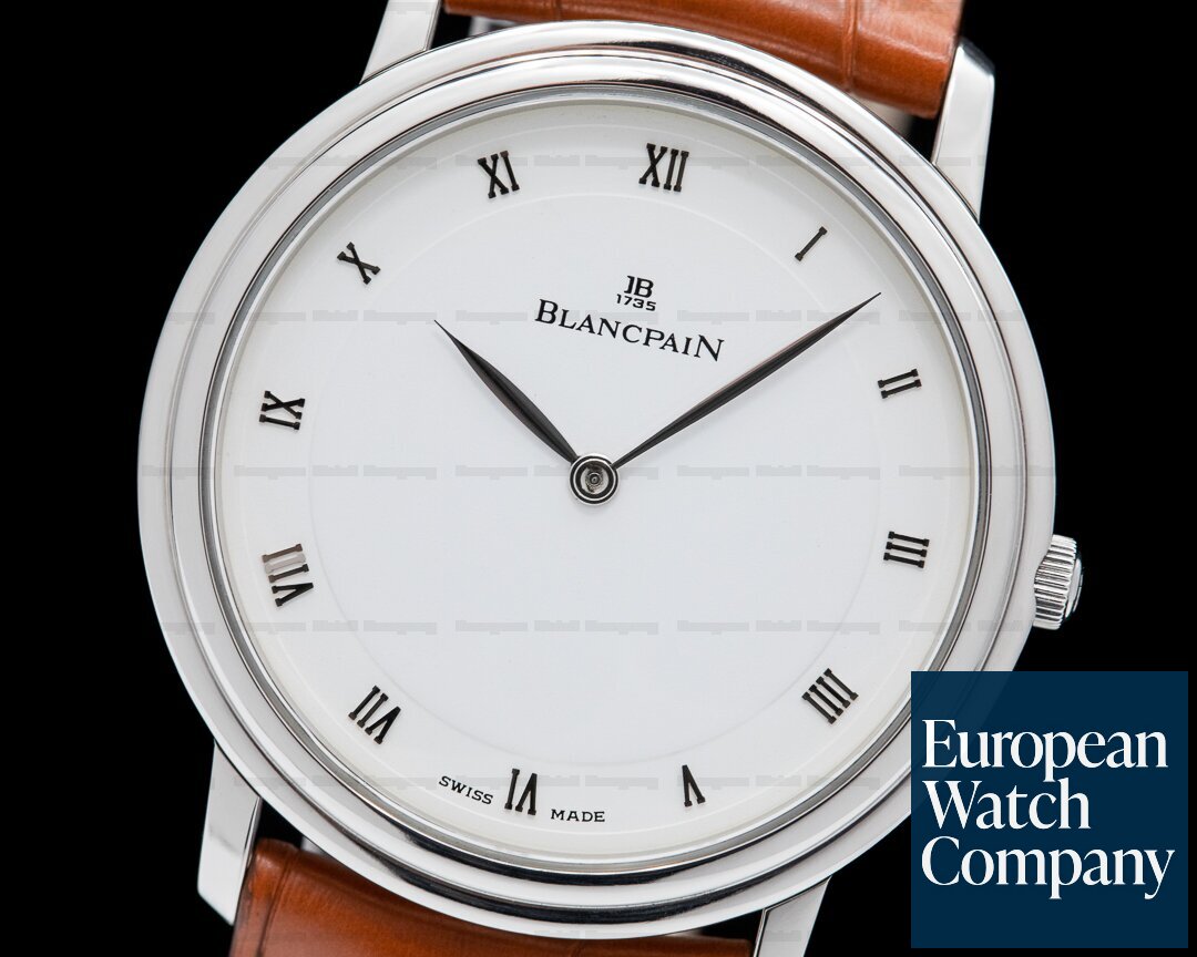 Blancpain Villeret Ultra Slim Platinum Ref. 0021-3427-55
