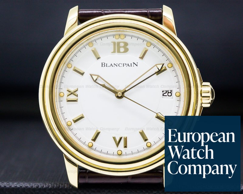 Blancpain Leman Automatic 18K Yellow Gold Ref. 2100-1418-53B
