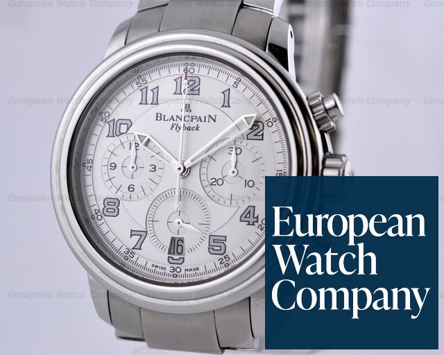 Blancpain Flyback Chronograph Silver Dial SS Ref. 2185F-1142-53B