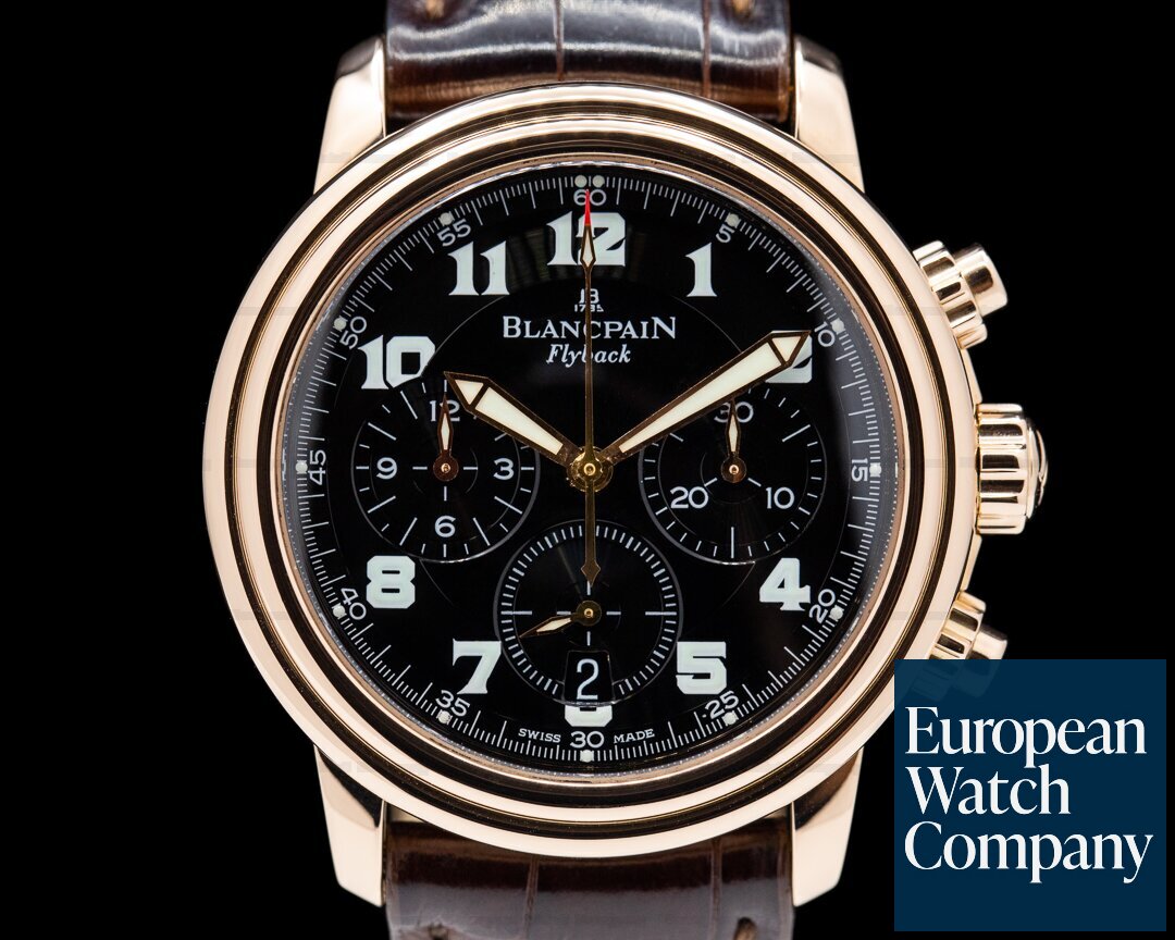 Blancpain 2185F-3630-64-BDA Flyback Chronograph Limited Edition 18K Rose Gold 38mm