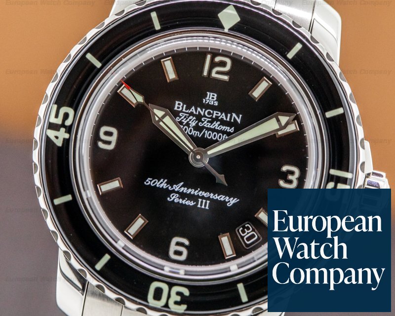 Blancpain Fifty Fathoms 50th Anniversary SS LIMITED RARE Ref. 2200A-1130-71