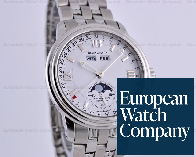 Blancpain Complete Calendar White Dial SS / SS Ref. 2763-1127-11