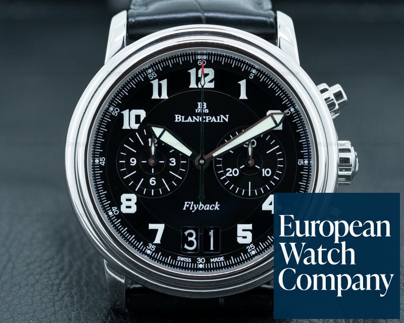Blancpain Flyback Chronograph Big Date SS Black Dial 40MM Ref. 2885F-1130-53B