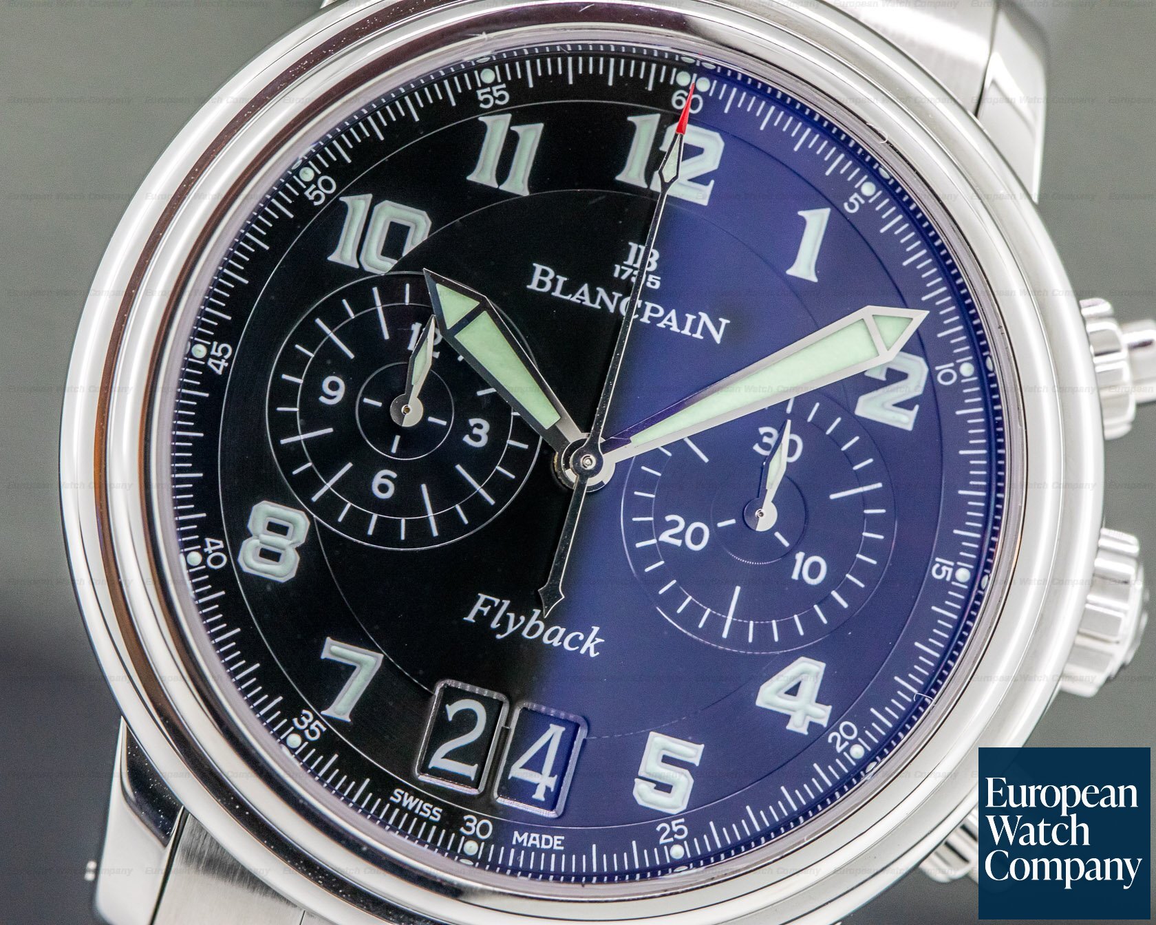 Blancpain Flyback Chronograph Big Date SS / SS Ref. 2885F-1130-71