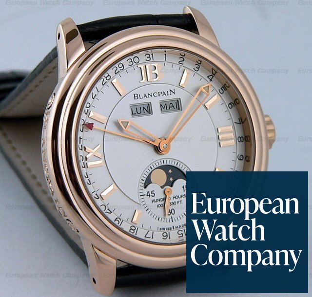 Blancpain Triple Date (French Calendar) Rose Gold LIMITED Ref. 3563A-3642