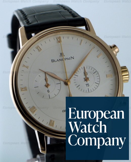 Blancpain Villeret Chronograph 18K RG Ref. 4082-3642-55B