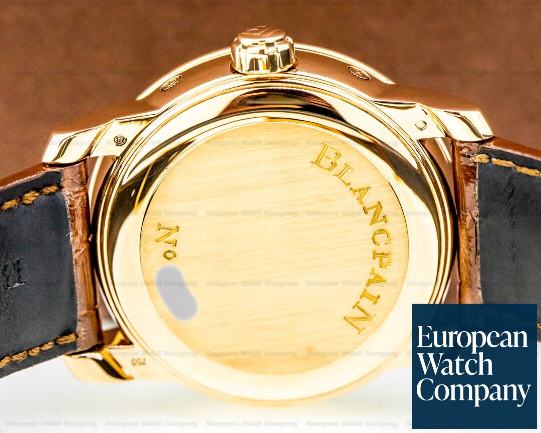 Blancpain Le Brassus Complete Calendar GMT 18K RG Ref. 4276-3642-55B