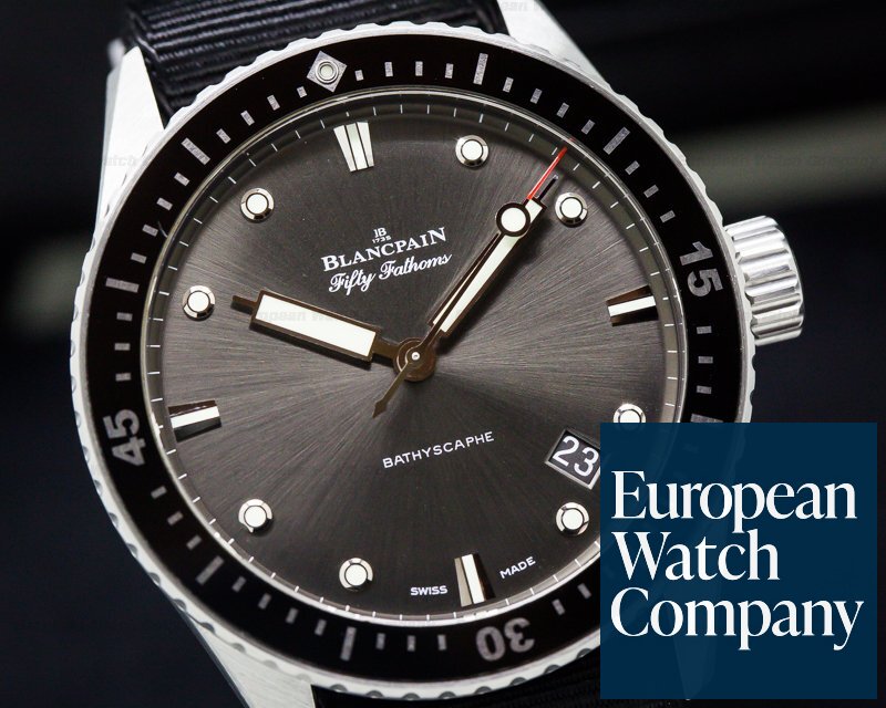 Blancpain Fifty Fathoms Bathyscaphe Stainless Steel Ref. 5000-1110-NABA