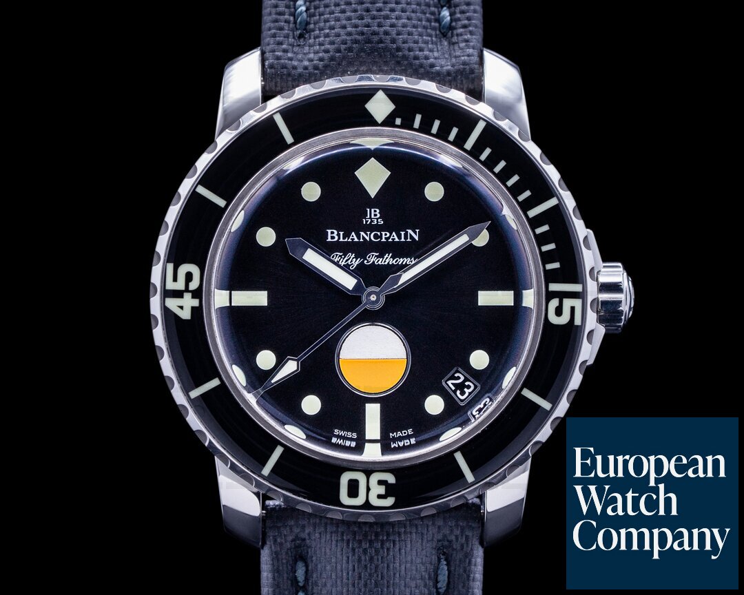 Blancpain 5008-1130-B52A Tribute to Fifty Fathoms MilSpec SS LIMITED 