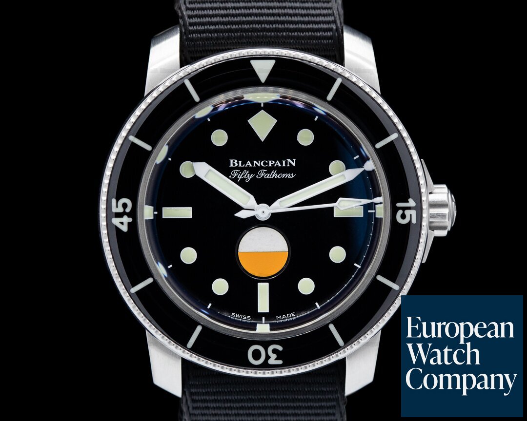 Blancpain Fifty Fathoms MilSpec Limited for HODINKEE 2020 Ref. 5008-11B30-NABA