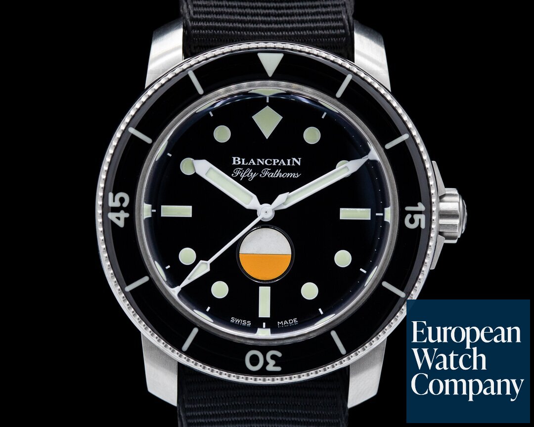 Blancpain 5008-11B30-NABA Fifty Fathoms MilSpec Limited for HODINKEE 2020