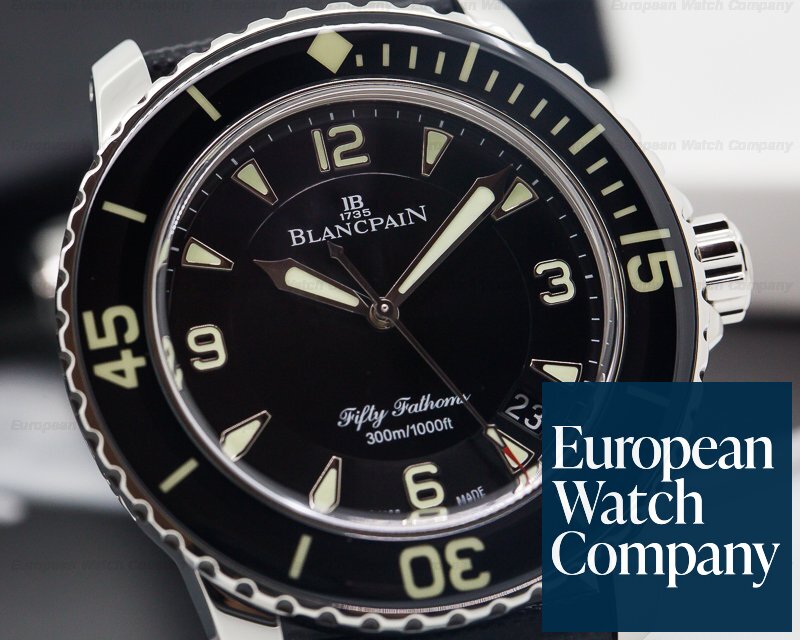 Blancpain Fifty Fathoms Automatic SS / Canvas Ref. 5015-1130-52