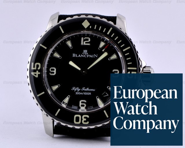 Blancpain 5015-1130-52 Fifty Fathoms Automatic SS / Kevlar