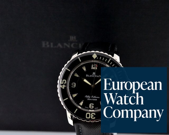 Blancpain 5015-1130-52 Fifty Fathoms Automatic SS / Kevlar 