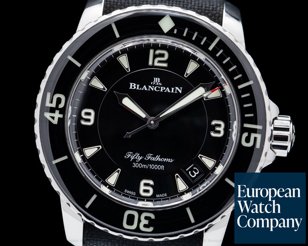 Blancpain Fifty Fathoms Automatic SS / Kevlar Ref. 5015-1130-52A