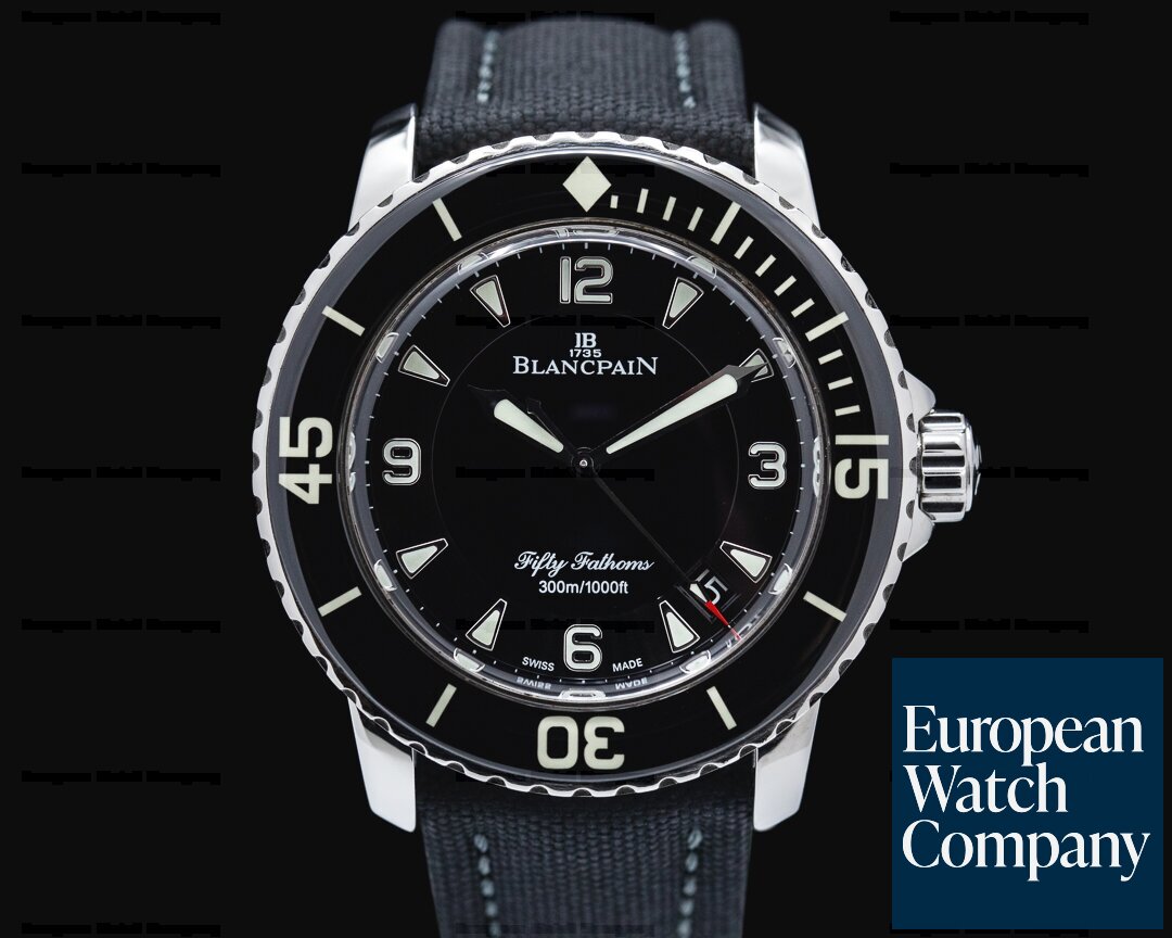 Blancpain 5015-1130 Fifty Fathoms Automatic SS / Kevlar