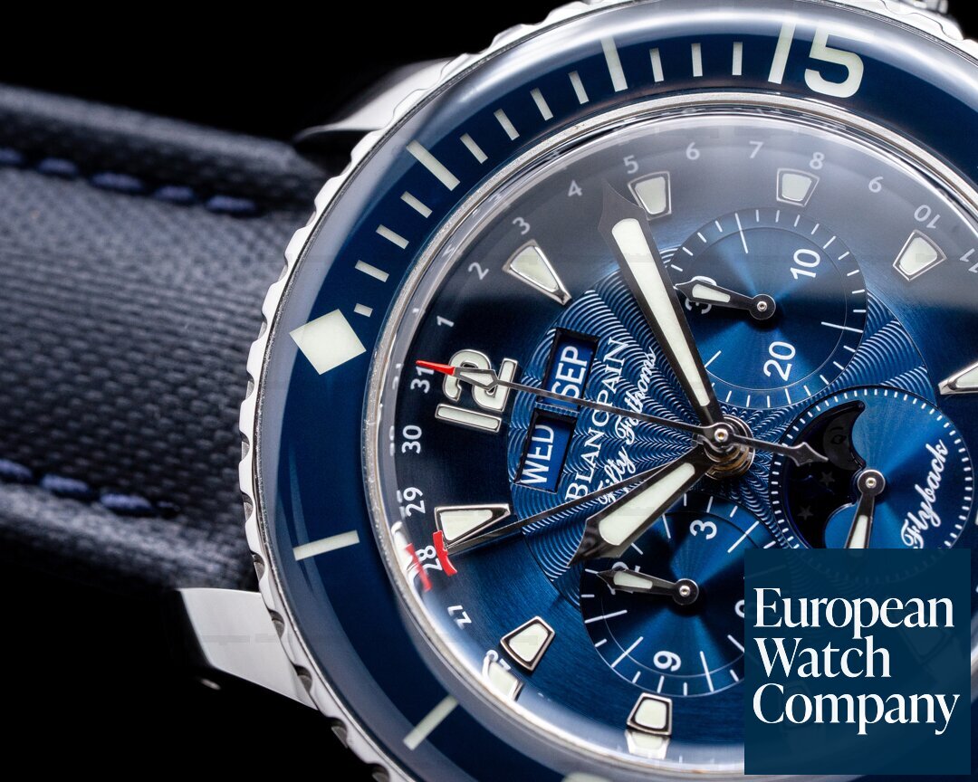 Blancpain Fifty Fathoms Complete Calendar Flyback SS / Blue Dial 2021 Ref. 5066F-1140-52B