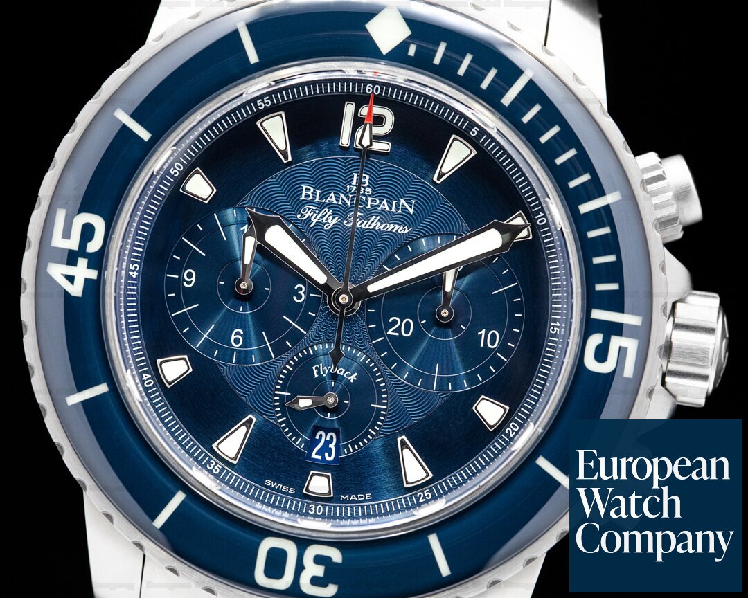 Blancpain Fifty Fathoms Flyback Chronograph SS / SS Ref. 5085FB-1140-71B