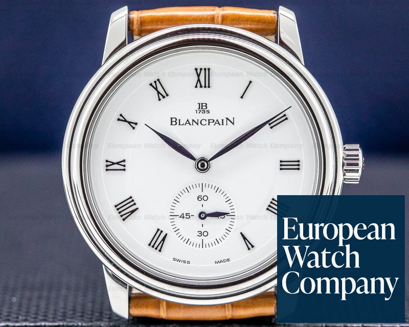 Blancpain Extra Slim White Dial Manual Wind SS Ref. 7002-1127-61