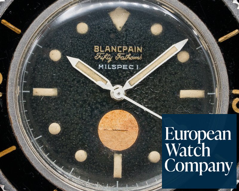 Blancpain Fifty Fathoms Milspec 1 Radium Circa 1959 Ref. Milspec 1