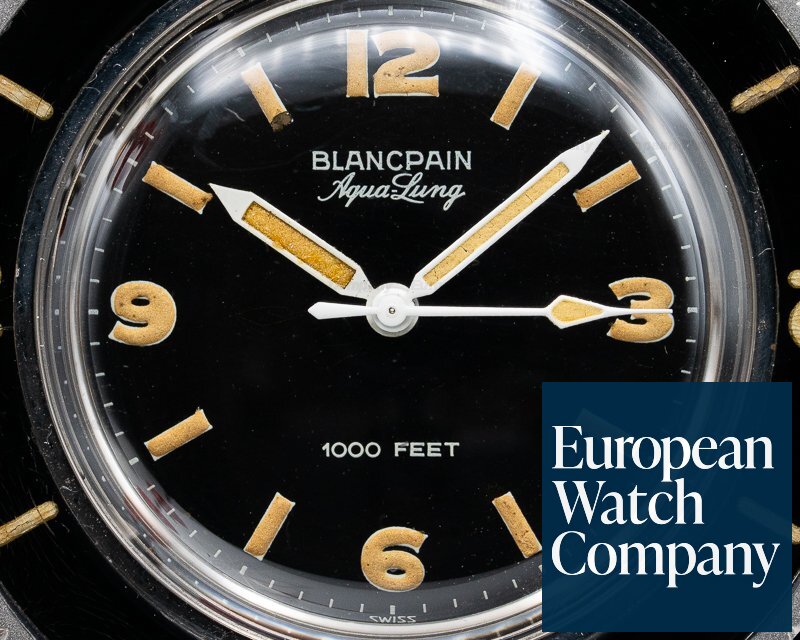 Blancpain Vintage Fifty Fathoms Aqualung 1000FT Jacques Cousteau 41MM Ref. 