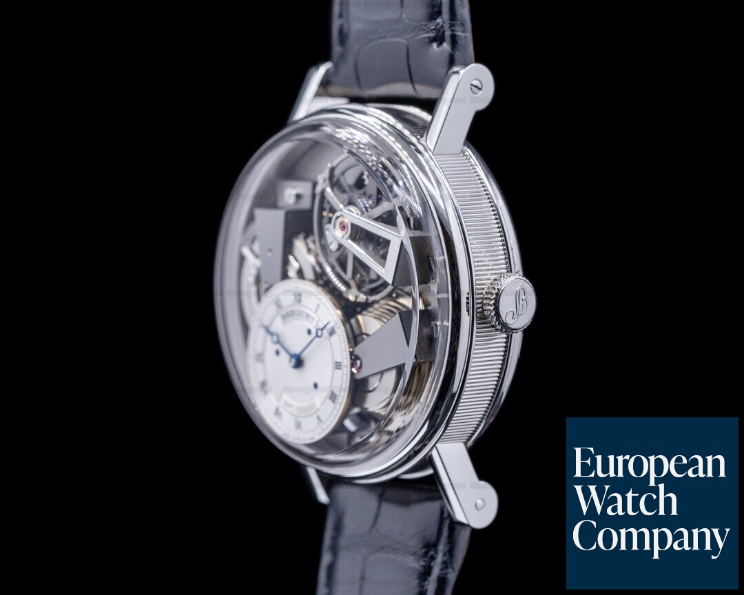 Breguet 7047PT/11/9ZU La Tradition 7047PT Grand Complication Fusee  Tourbillon Platinum (48435) | European Watch