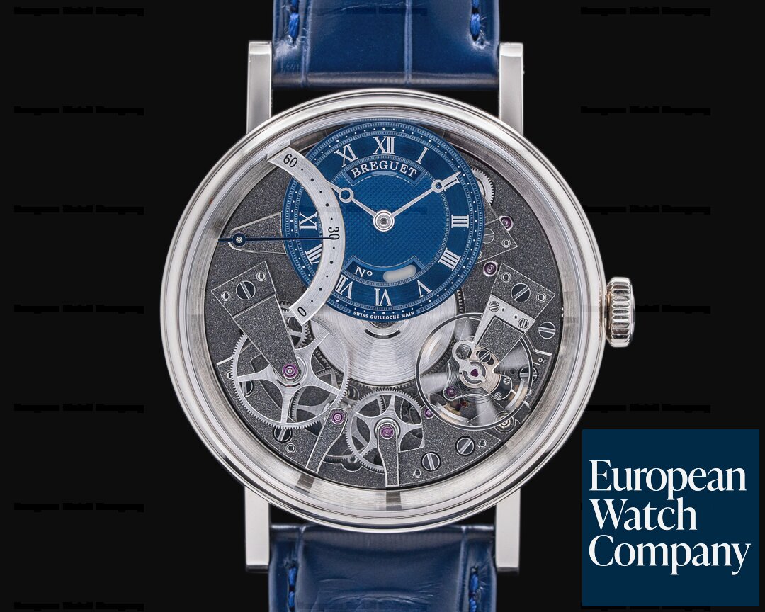 Breguet 7097BB/GY/9WU La Tradition 7097 Automatic 18K White Gold Boutique Edition
