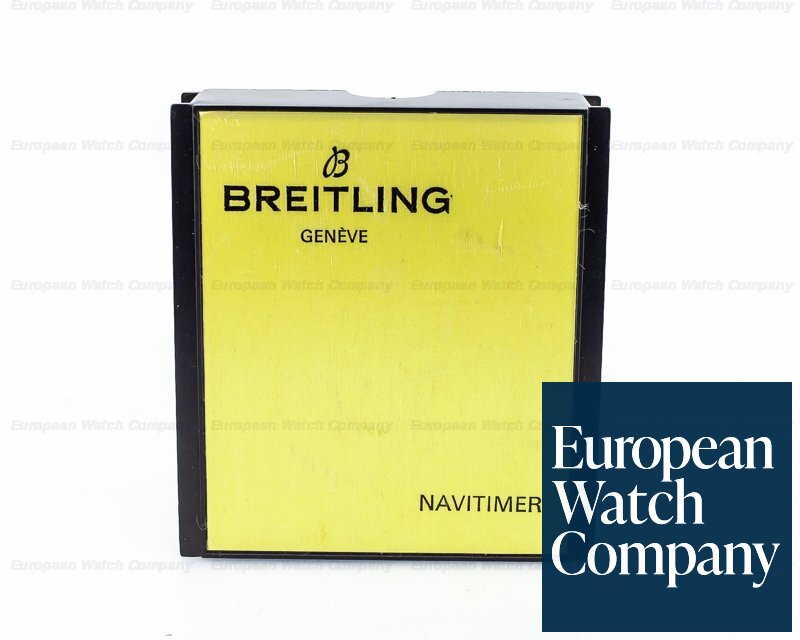 Breitling Vintage Navitimer Cosmonaute Gold Plated Circa 1972 ORIGINAL BOX + PAPER Ref. 809