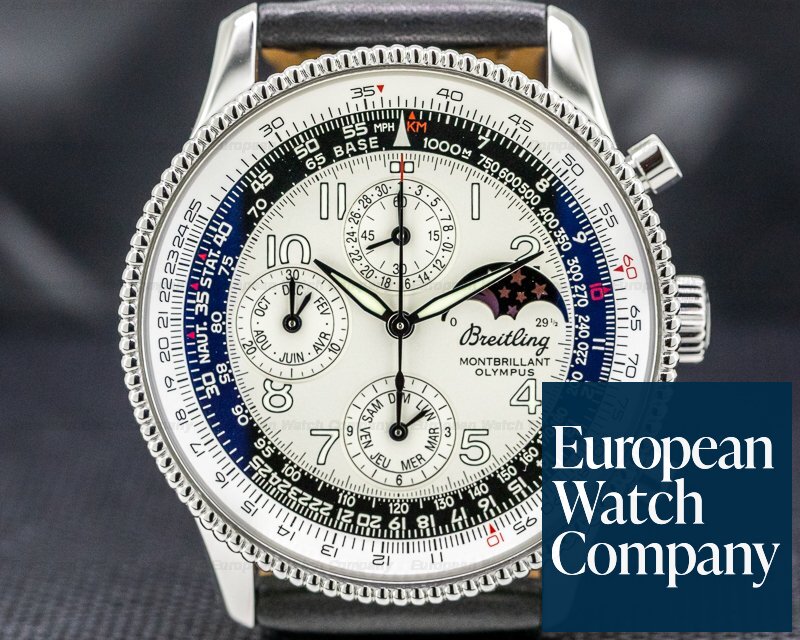 Breitling Navitimer Olympus 43mm Black Dial Speciale Limitee... for  Rs.1,636,061 for sale from a Trusted Seller on Chrono24