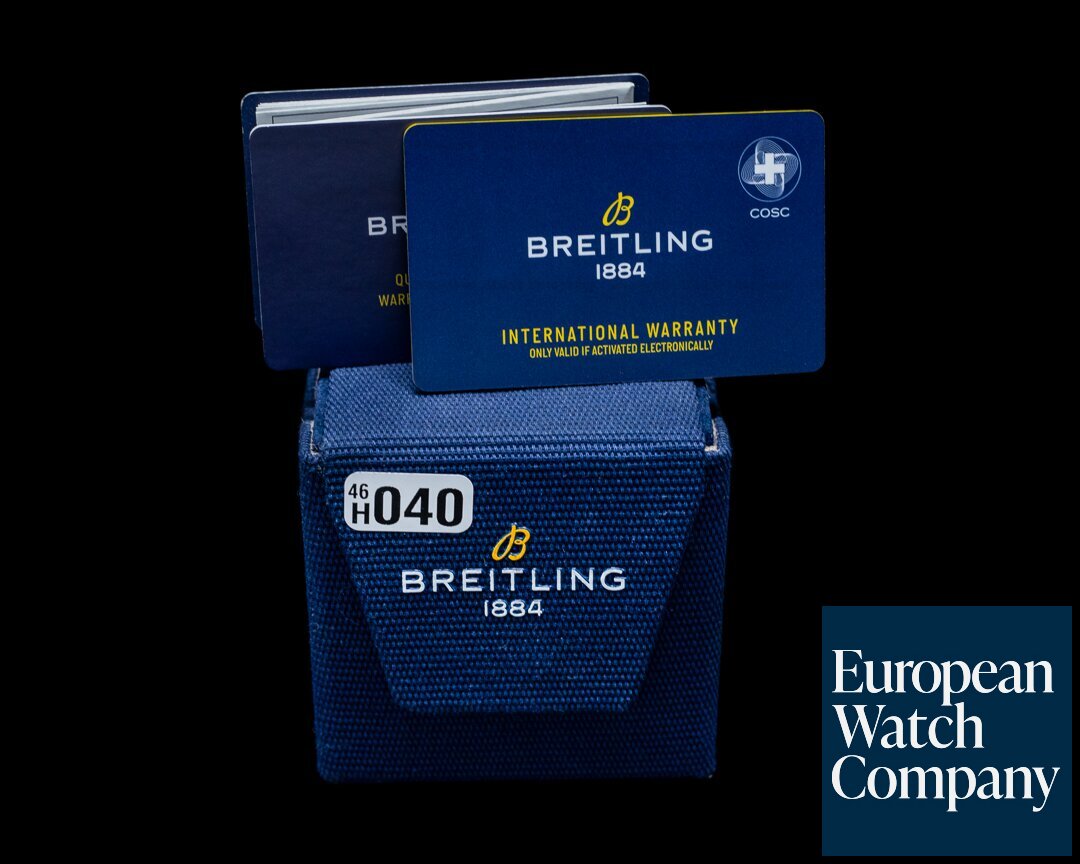 Breitling Navitimer B01 Chronograph Black Dial SS Ref. AB0138
