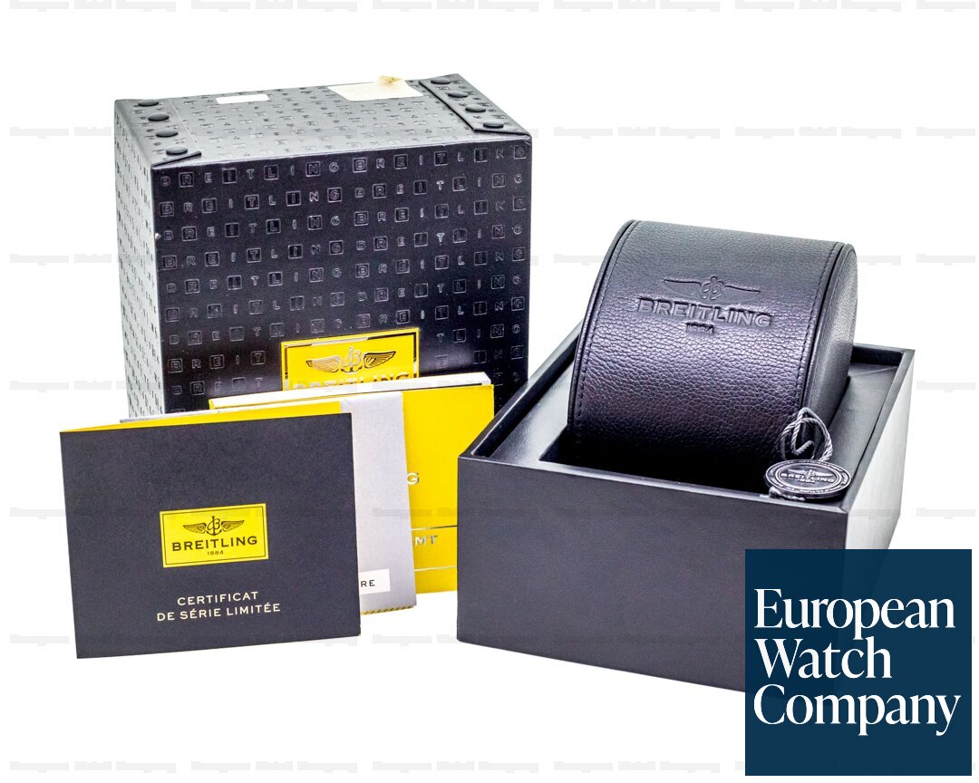 Breitling Chronomat GMT 47 Black Dial GMT SS Bracelet Limited Ref. AB0412/BB48