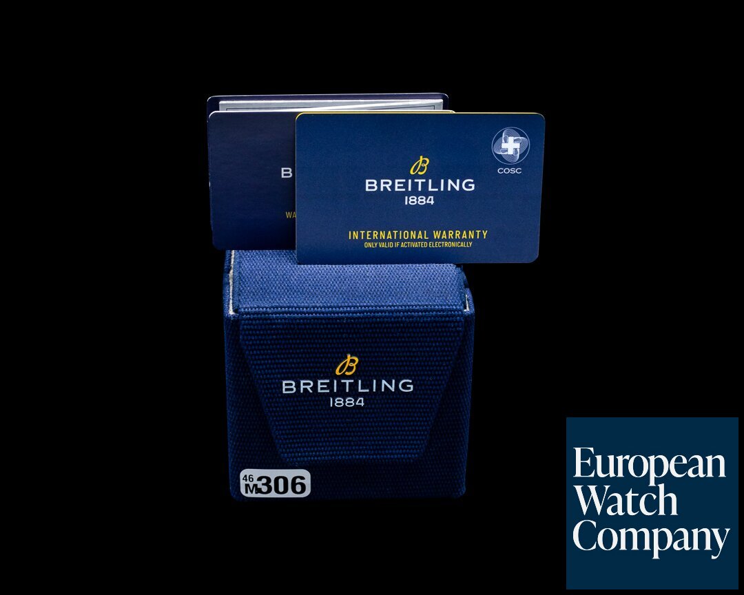 Breitling Navitimer B04 48mm GMT Chronograph Silver Dial Ref. AB0441211G1X1