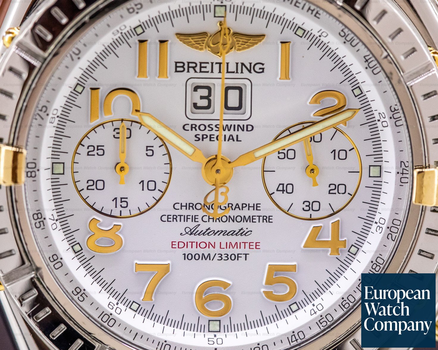 Breitling Crosswind Special Chronograph SS / YG Ref. B44356
