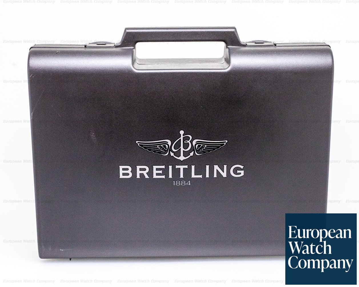 Breitling Emergency Black Dial SUPERQUARTZ Titanium FULL SET Ref. E7632110/B576