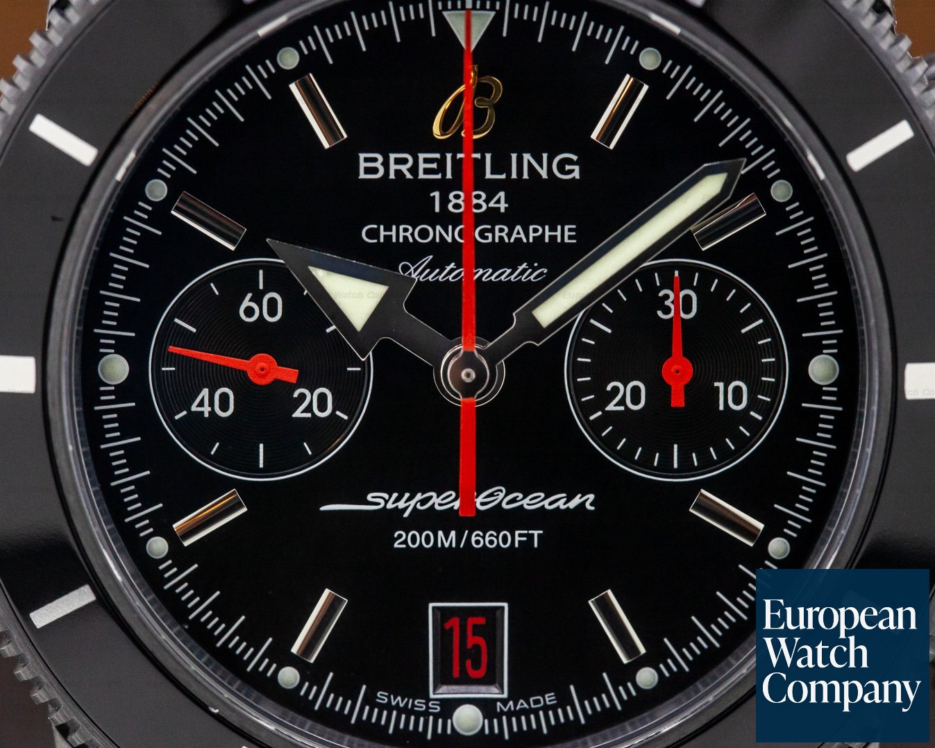 Breitling Super Ocean Heritage Chronograph 44MM Special Swiss Edition Ref. M23370BG/BB81