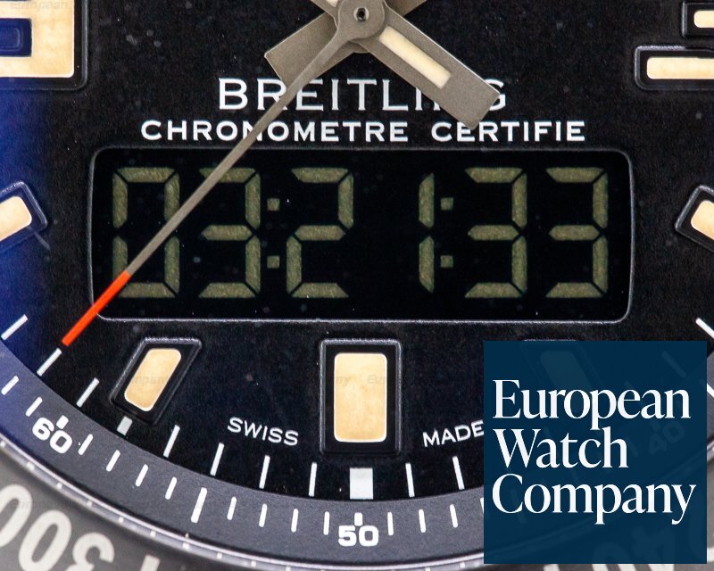 Breitling Chronospace Military Quartz / Mesh Bracelet Ref. M78366