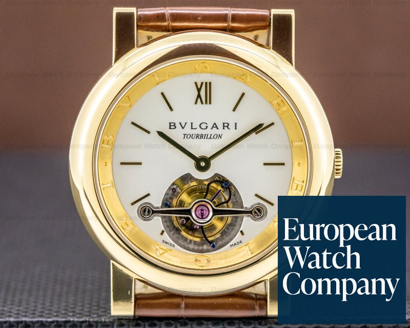 Bulgari AT40GLTB Anfiteatro Tourbillon 18k Rose Gold (33569) | European  Watch Co.