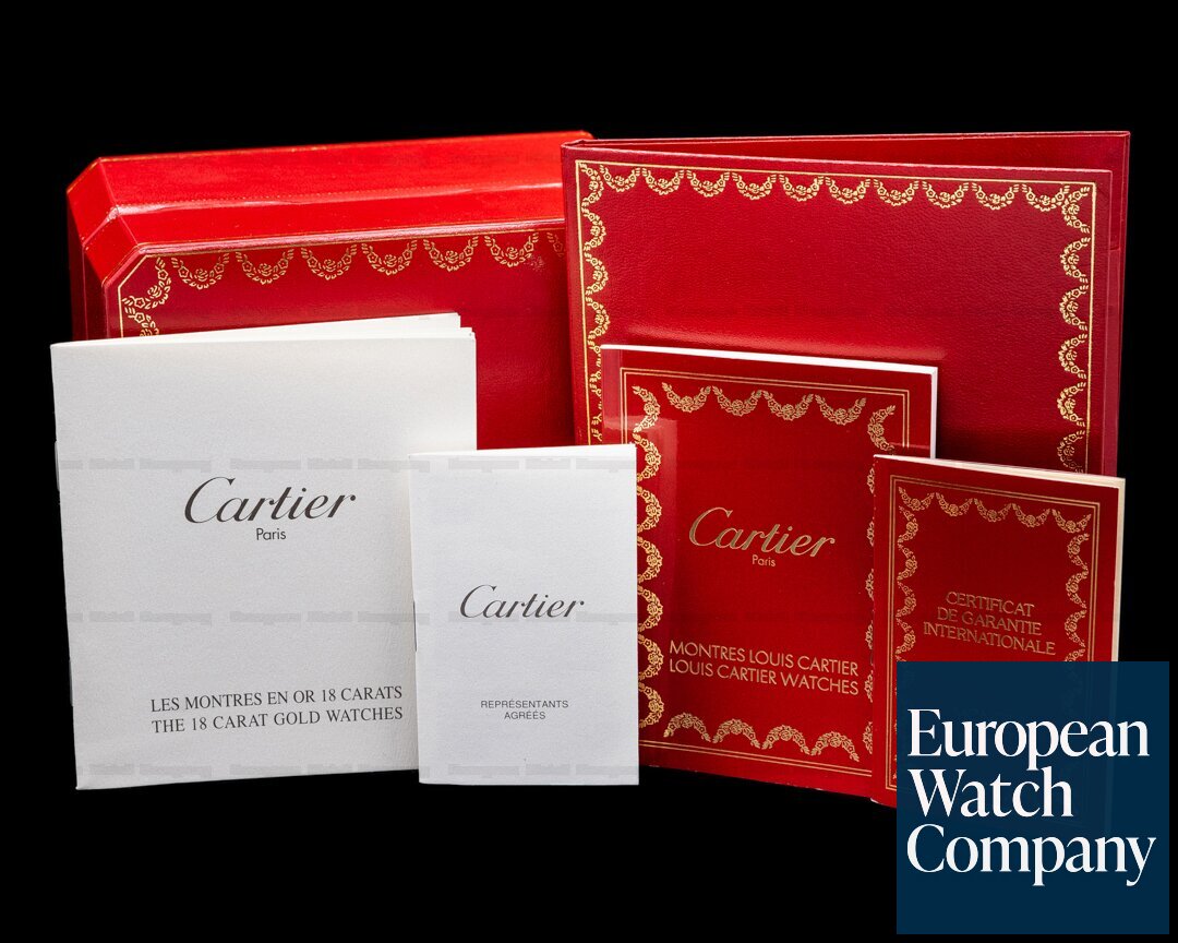 Cartier Santos Dumont 1575 Platinum Ultra Thin Special Limited Edition UNWORN Ref. 1575