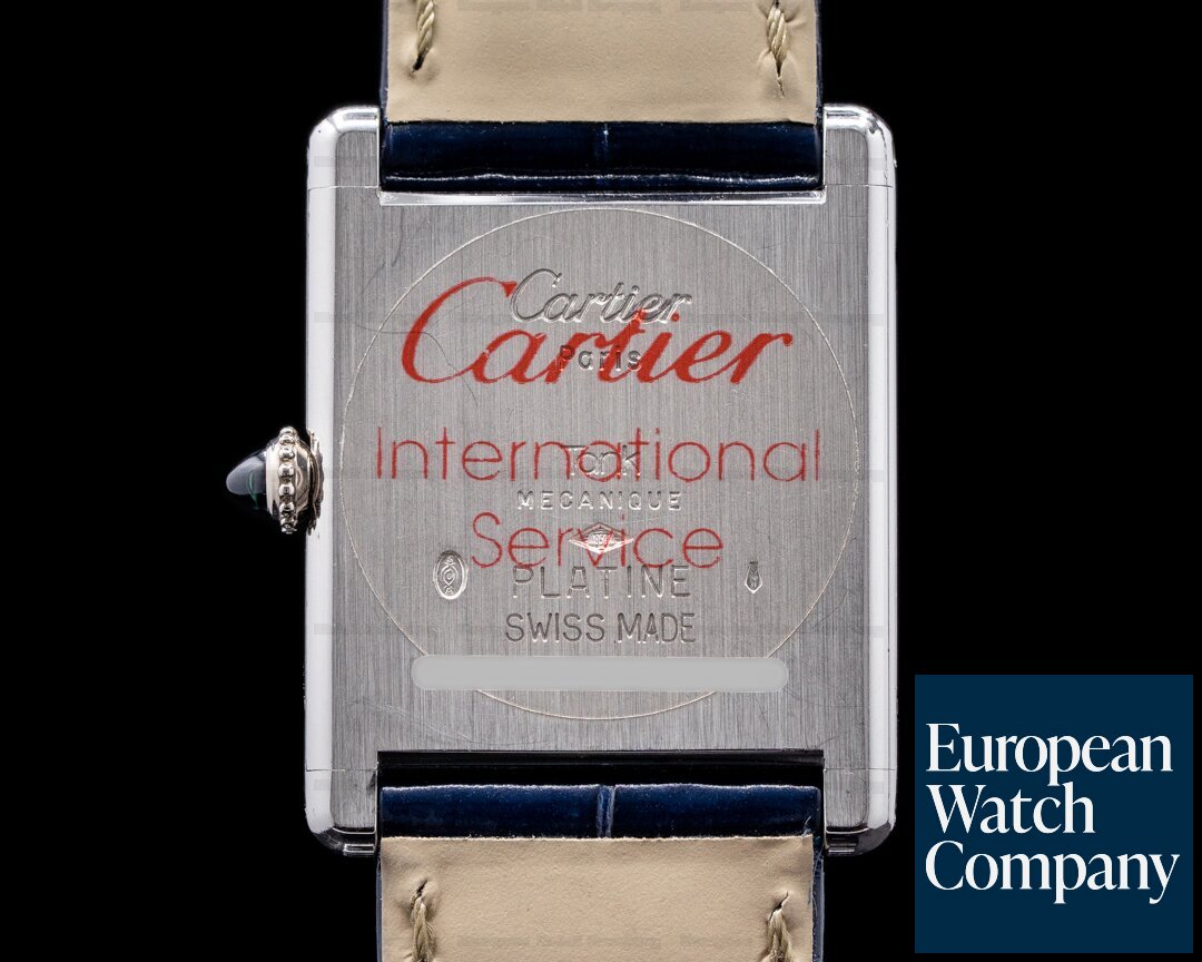 Cartier Tank Louis Platinum RARE Ref. 1601 1