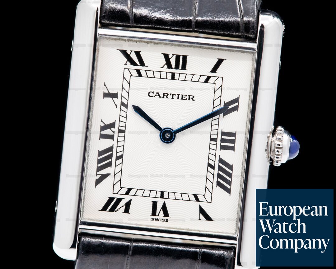 Cartier Tank Louis CPCP Limited Edition Reference 1601 in Platinum