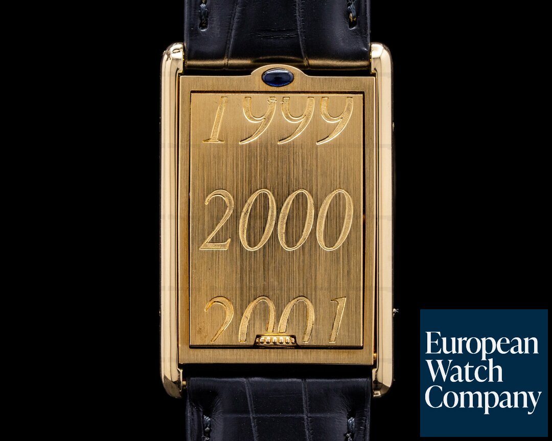 Cartier Privee Tank Basculante 18K Yellow Gold LIMITED CPCP Ref. 2391