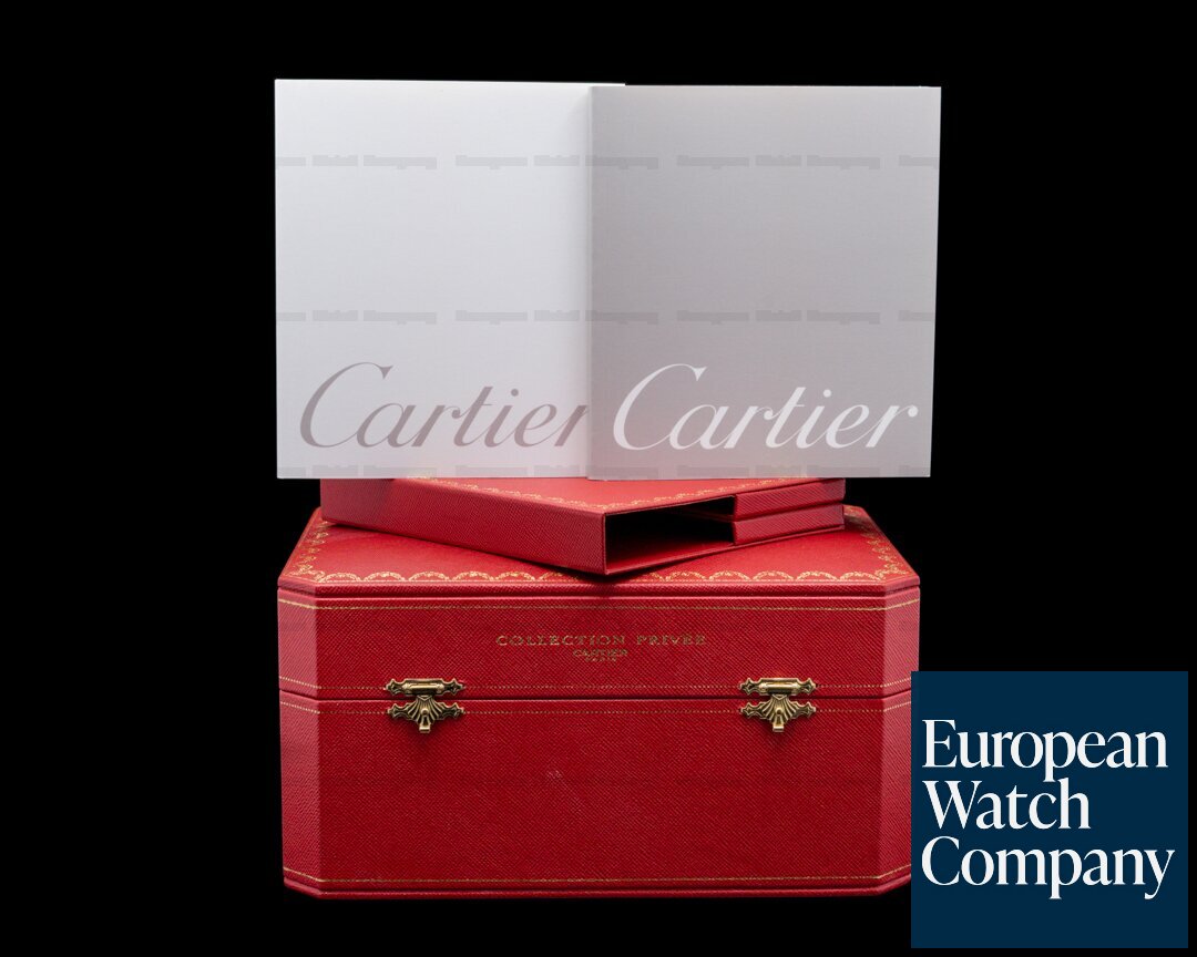 Cartier Collection Privee Tank Monopoussoir Chronograph 18K Rose Limited Ref. 2846