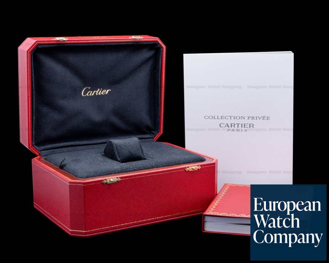 Cartier Privee Collection Tortue Monopoussoir Chronograph 18K Yellow Gold W15257 Ref. W1525751