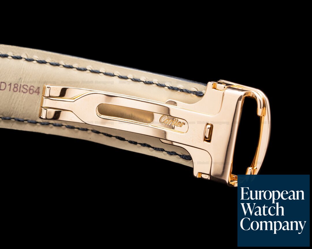 Cartier Privee Collection Tortue XL Monopoussoir Chronograph 18K Rose Gold RARE Ref. W1547451