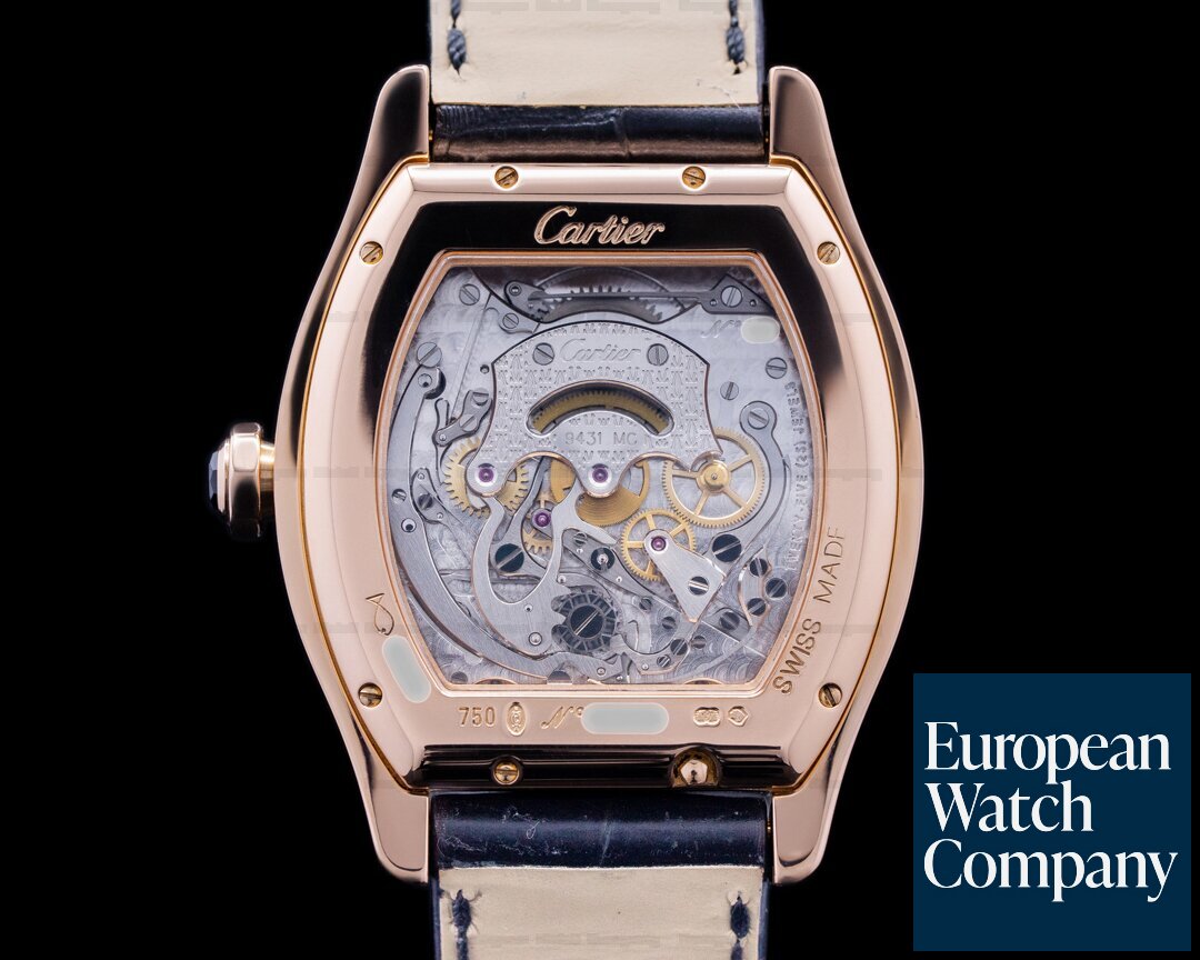 Cartier Collection Privee CPCP Tortue XL Tourbillon Chronographe Monopoussoir Ref. W1548151