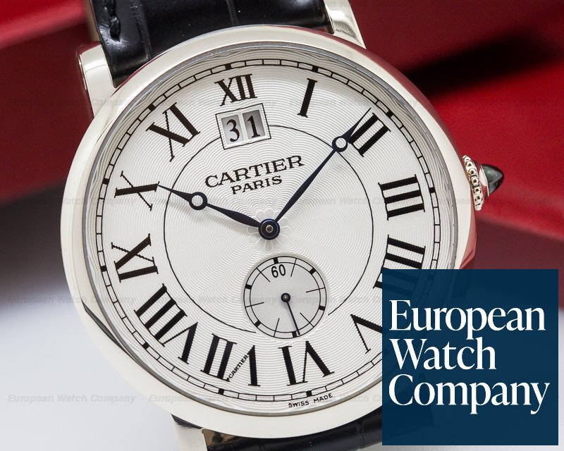 Cartier Cartier Privee Rotonde Large Date 18K WG Ref. W1550751